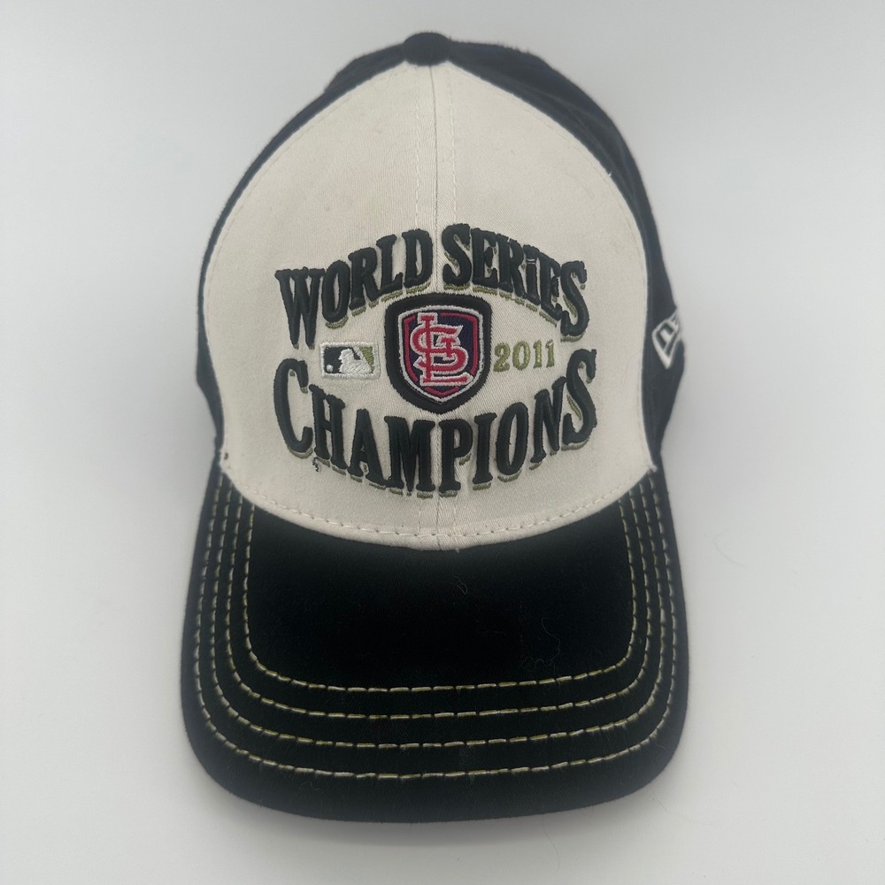 St Louis Cardinals Hat Cap 2011 World Series Champions New Era 39Thirty Baseball